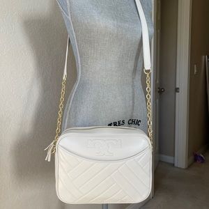 Tory Burch Alexa Stitch Camera Bag **EUC**